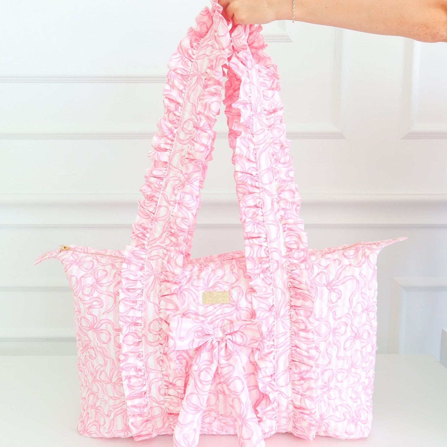 Quilted Coquette Overnighter